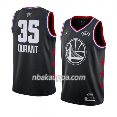 Golden State Warriors Kevin Durant 35 2019 Kaikki tähti Jordan Brand Musta Pelipaidat Swingman - Miesten